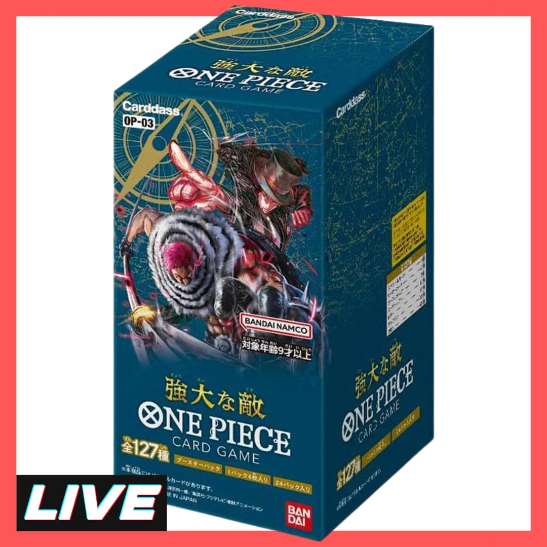 LIVE - Box One Piece Card Game OP-03 Pillars of Strength 24 Buste (JAP)