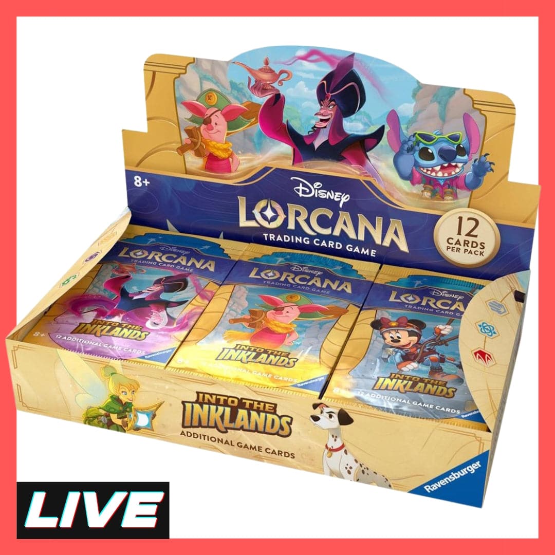 LIVE - Into The Inklands Lorcana Box Display 24 Buste (ENG)