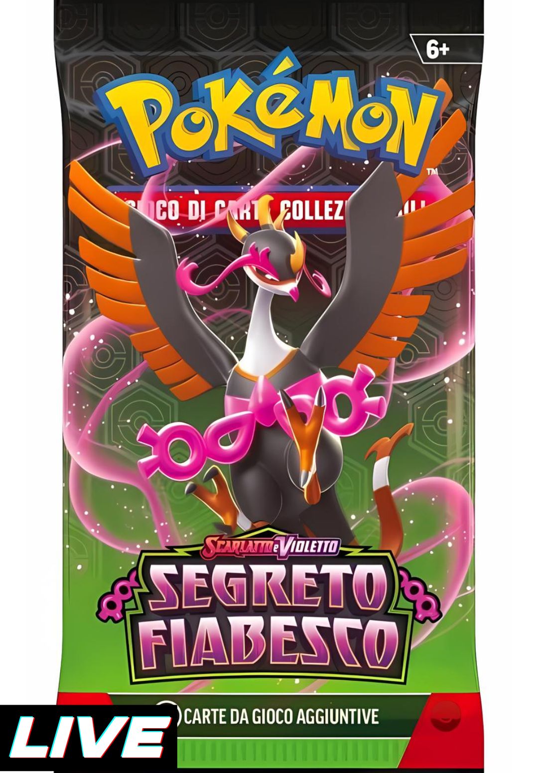 LIVE - Segreto Fiabesco Scarlatto e Violetto Busta 10 Carte (ITA)